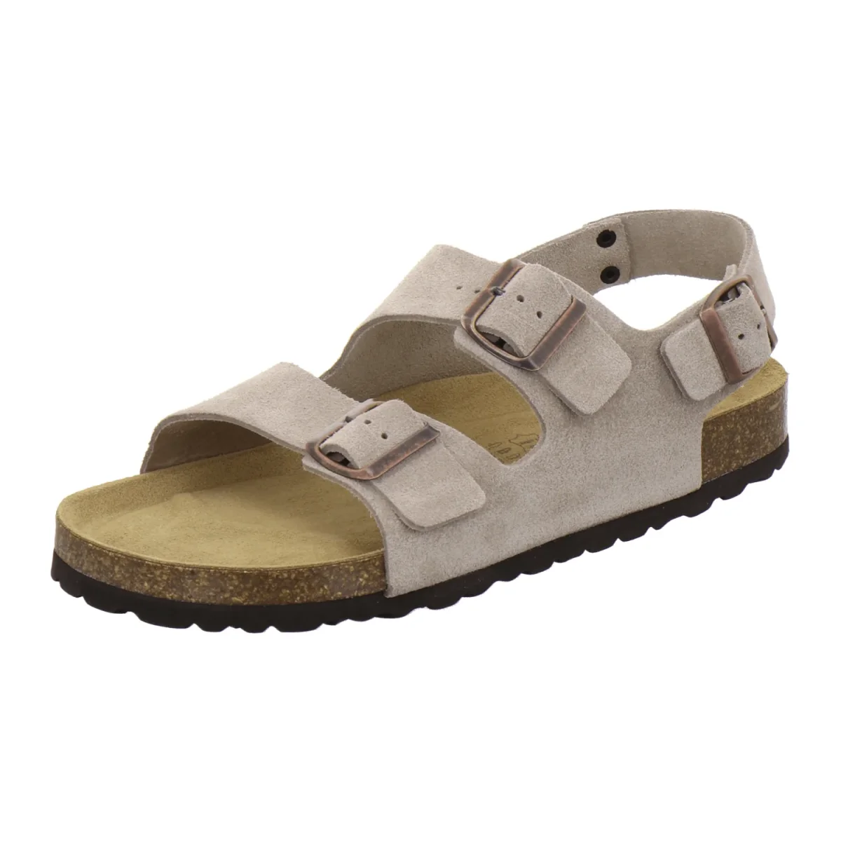 Sandalen Herren quarz Veloursleder – Bild 2